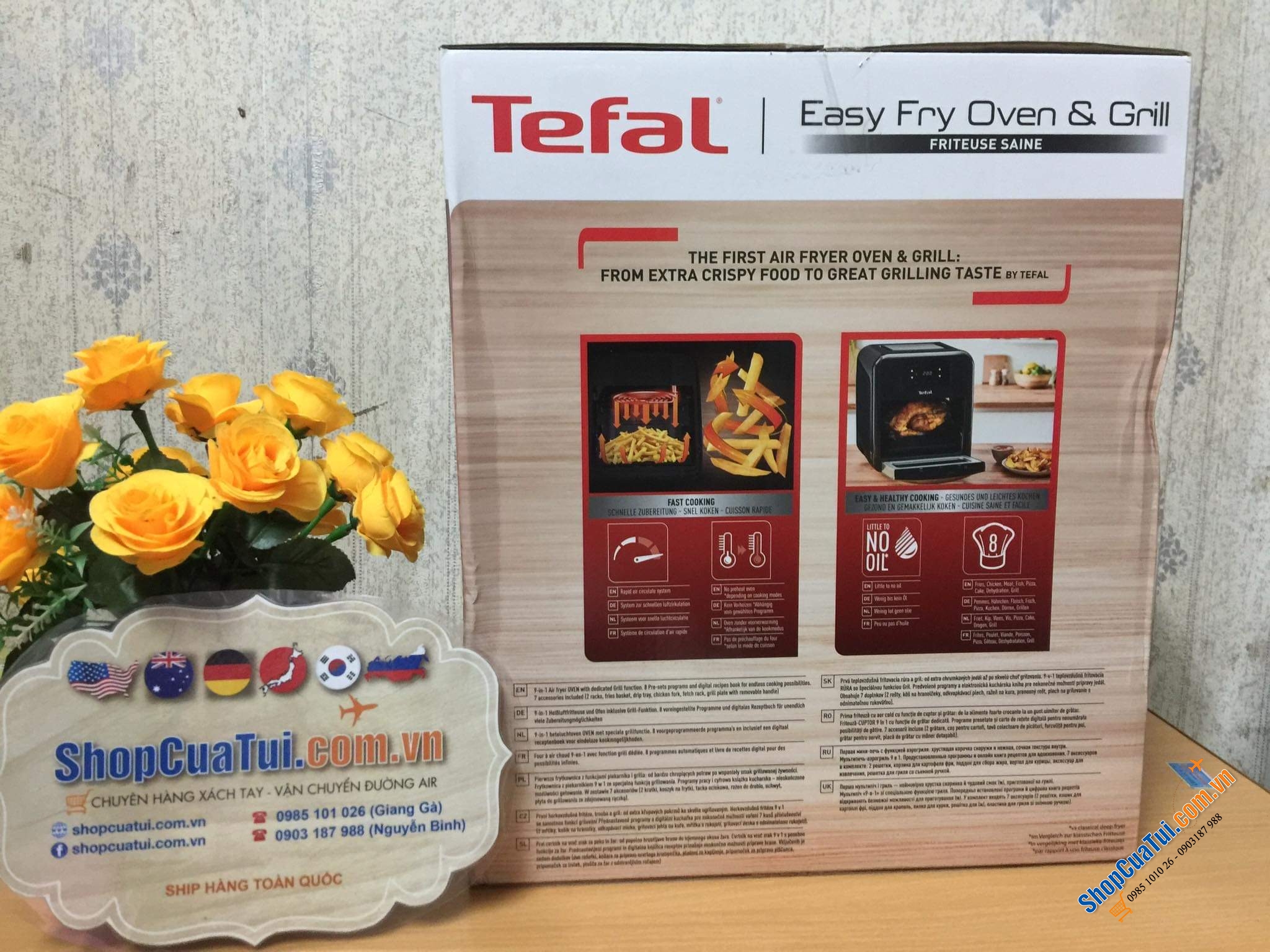 Nồi chiên không dầu Tefal FW5018 11 LÍT