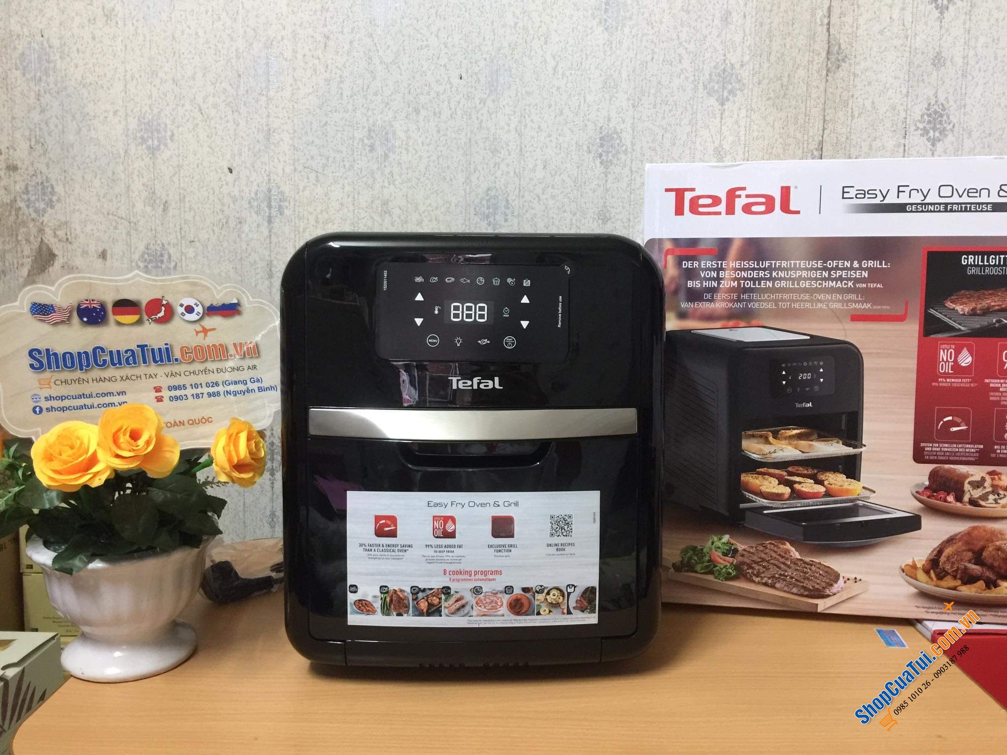 Nồi chiên không dầu Tefal FW5018 11 LÍT