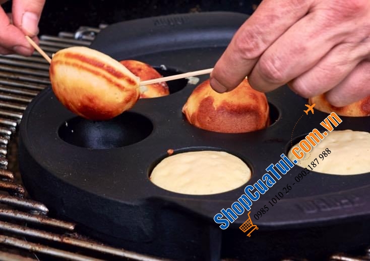 CHẢO STAUB LÀM BÁNH KHỌT, BÁNH RÁN TRÒN....