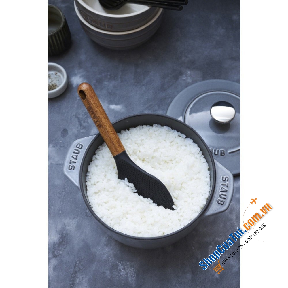 NỒI STAUB GOHAN 16 CM XÁM