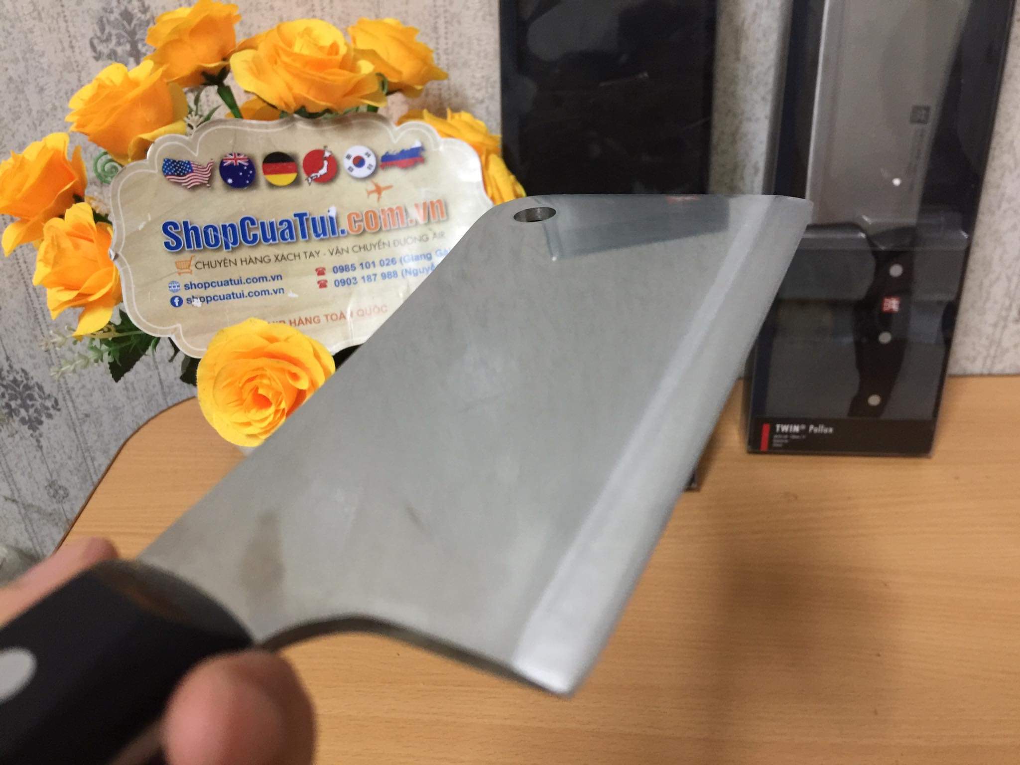 Dao chặt Zwilling Twin Pollux 15cm