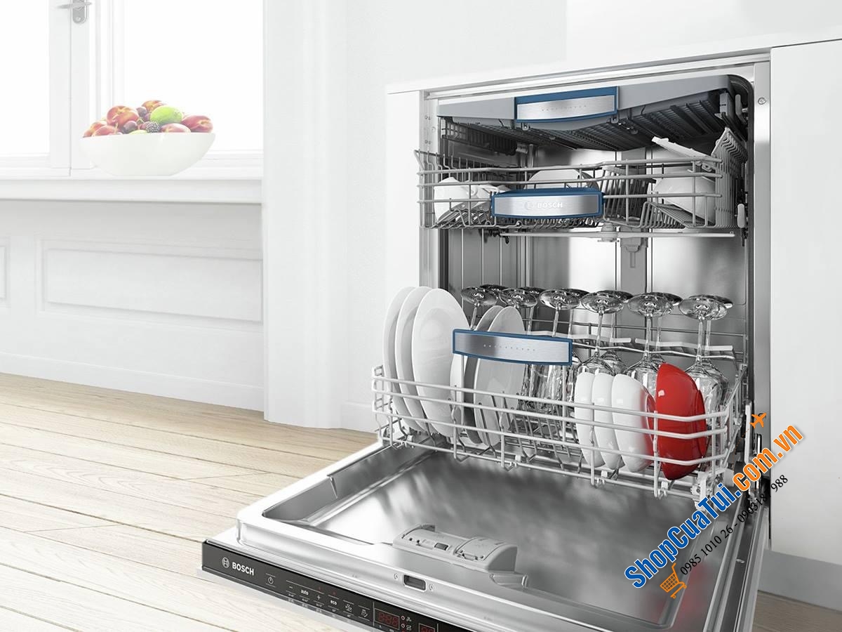 Máy rửa bát âm tủ Bosch SMV88UX36E Serie 8  - Made in Germany