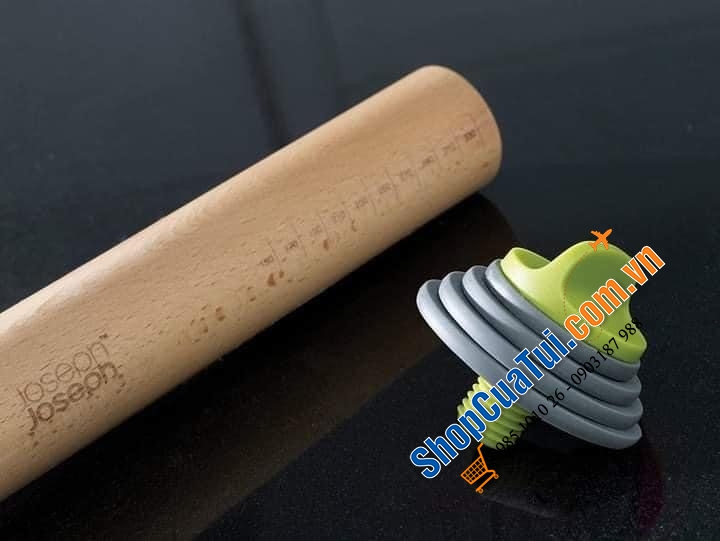 Cây lăn bột Joseph Joseph thông minh cho các mẹ nội trợ đảm đang hay cho các bé phụ mẹ nấu nướng. - Cây Lăn Bột Joseph Joseph 20085