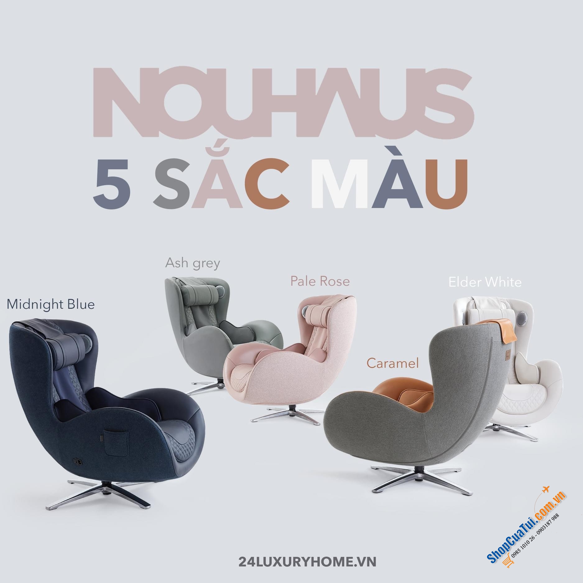 Ghế massage thương gia NOUHAUS Classic Chair with Ottoman – Hàn Quốc