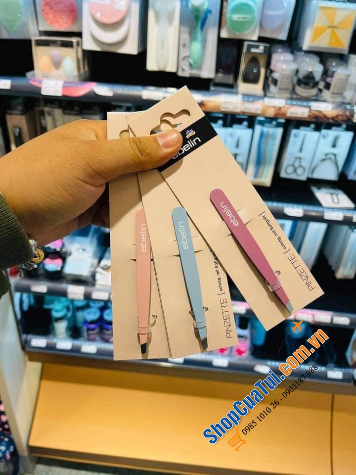 Nhíp siêu bắt Ebelin Germany thay cho máy cạo lông vừa nhẹ nhàng mang theo, vẫn hiệu quả