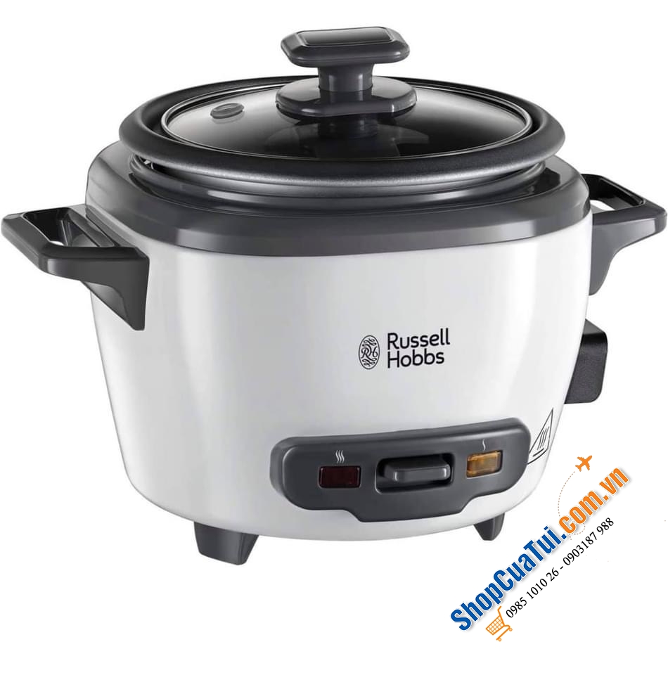 NỒI NẤU CƠM MINI RUSSELL HOBBS 27020 - NỒI CƠM 0,4 lít, nấu được 200g gạo