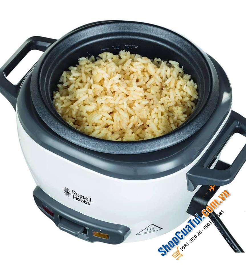 NỒI NẤU CƠM MINI RUSSELL HOBBS 27020 - NỒI CƠM 0,4 lít, nấu được 200g gạo