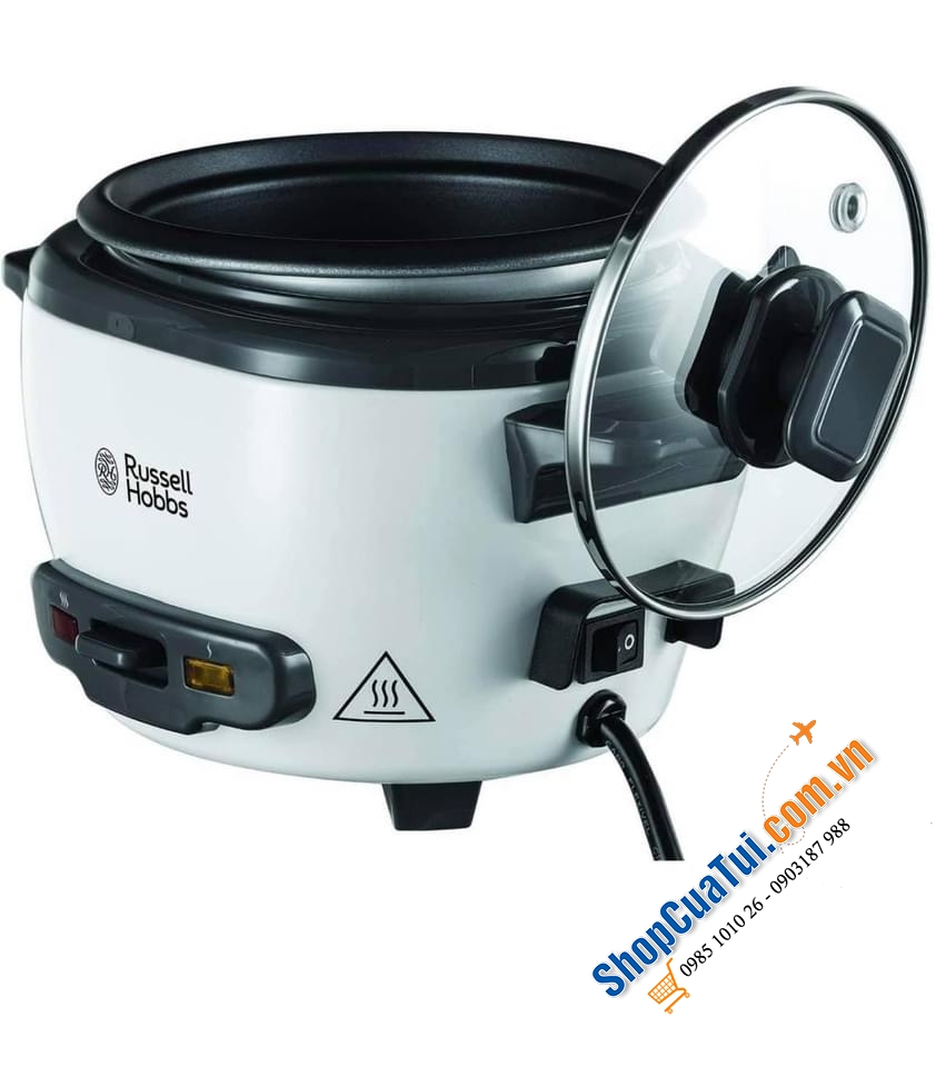NỒI NẤU CƠM MINI RUSSELL HOBBS 27020 - NỒI CƠM 0,4 lít, nấu được 200g gạo