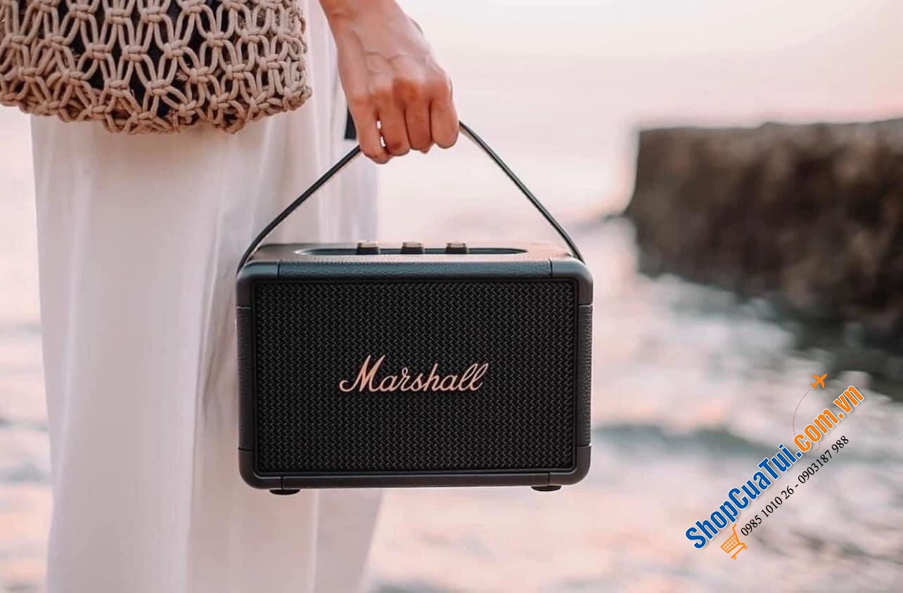 Loa Marshall Killburn 2 bản Black & Brass - Cho khả năng chơi nhạc lên tới 20 giờ chỉ trên một lần sạc, công nghệ Bluetooth 5.0 aptX, phát nhạc với bất kỳ thiết bị Bluetooth nào ở khoảng cách 9m