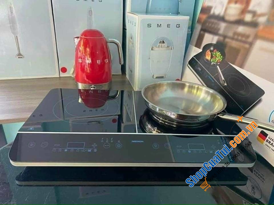 Bếp từ đôi Medion MD 15324 Hàng nội địa Đức