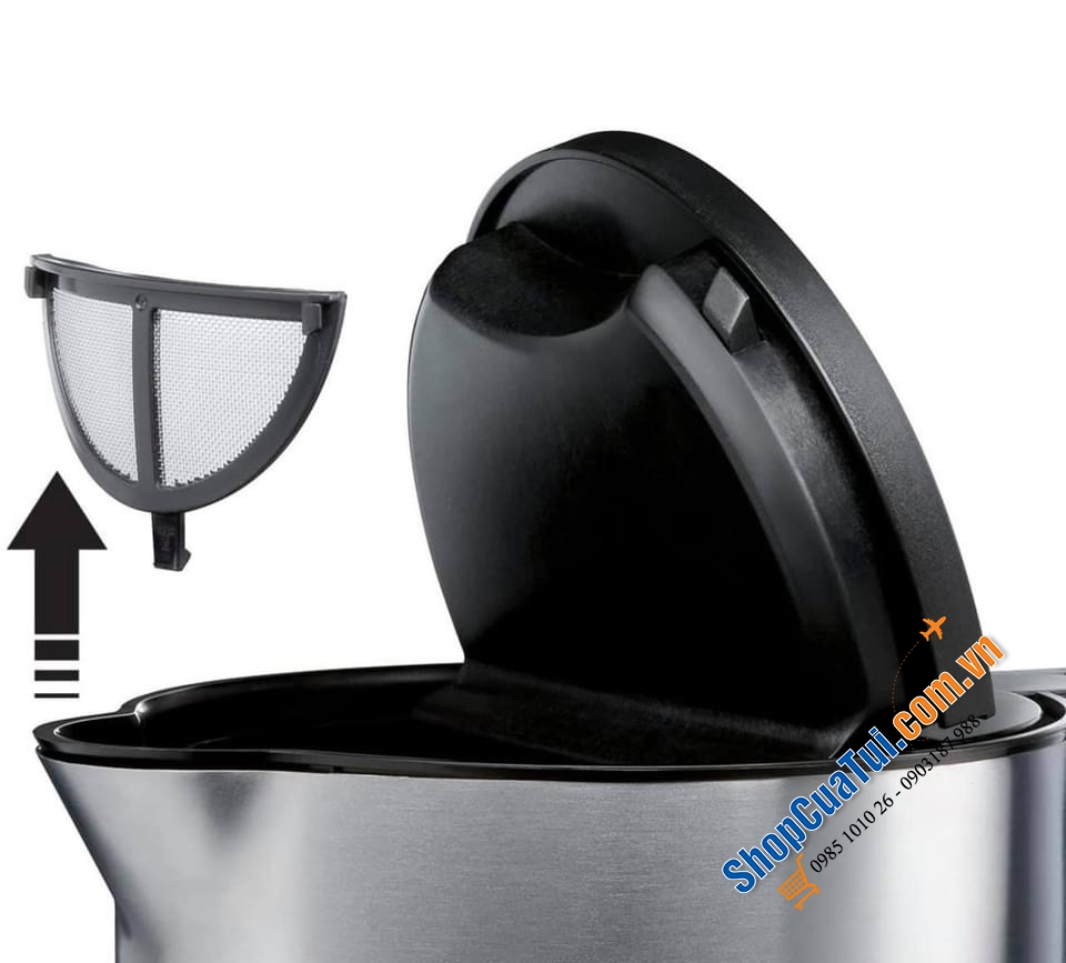 Ấm siêu tốc Siemens 1.5L MÀU ĐỎ.