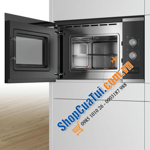 LÒ VI SÓNG BOSCH BEL520MS0K DUNG TÍCH 20 LÍT, đường kính đĩa quay 25.5 cm phù hợp với nhu cầu sử dụng của đại đa số gia đình hiện nay