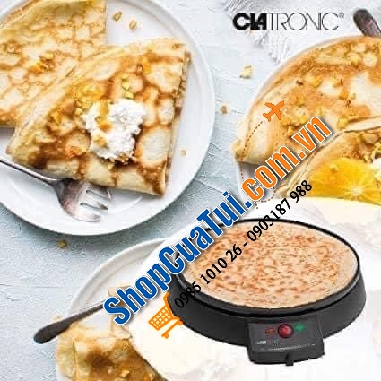 Máy làm bánh Crepes Maker Russell Hobbs màu đen