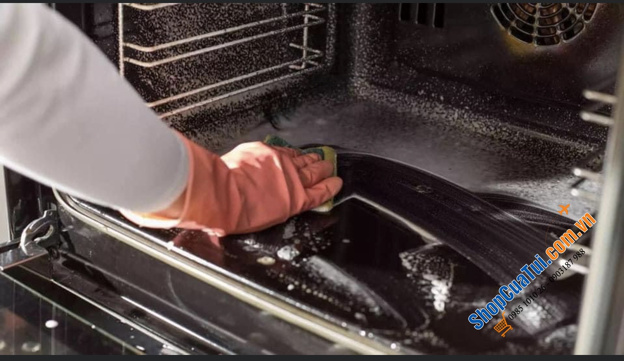 XỊT VỆ SINH LÒ NƯỚNG - LÒ VI SÓNG - NỒI CHIÊN KHÔNG DẦU DENKMIT