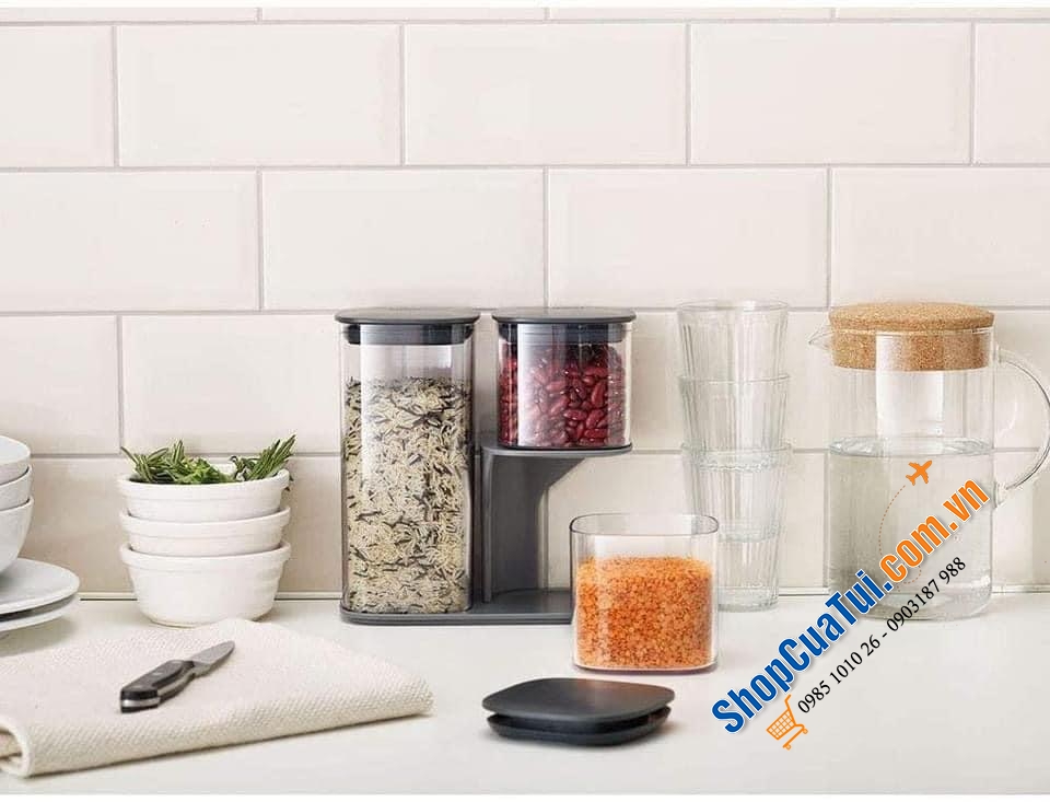 SET 3 HỘP ĐỰNG ĐỒ KHÔ JOSEPH SIÊU TIỆN DỤNG