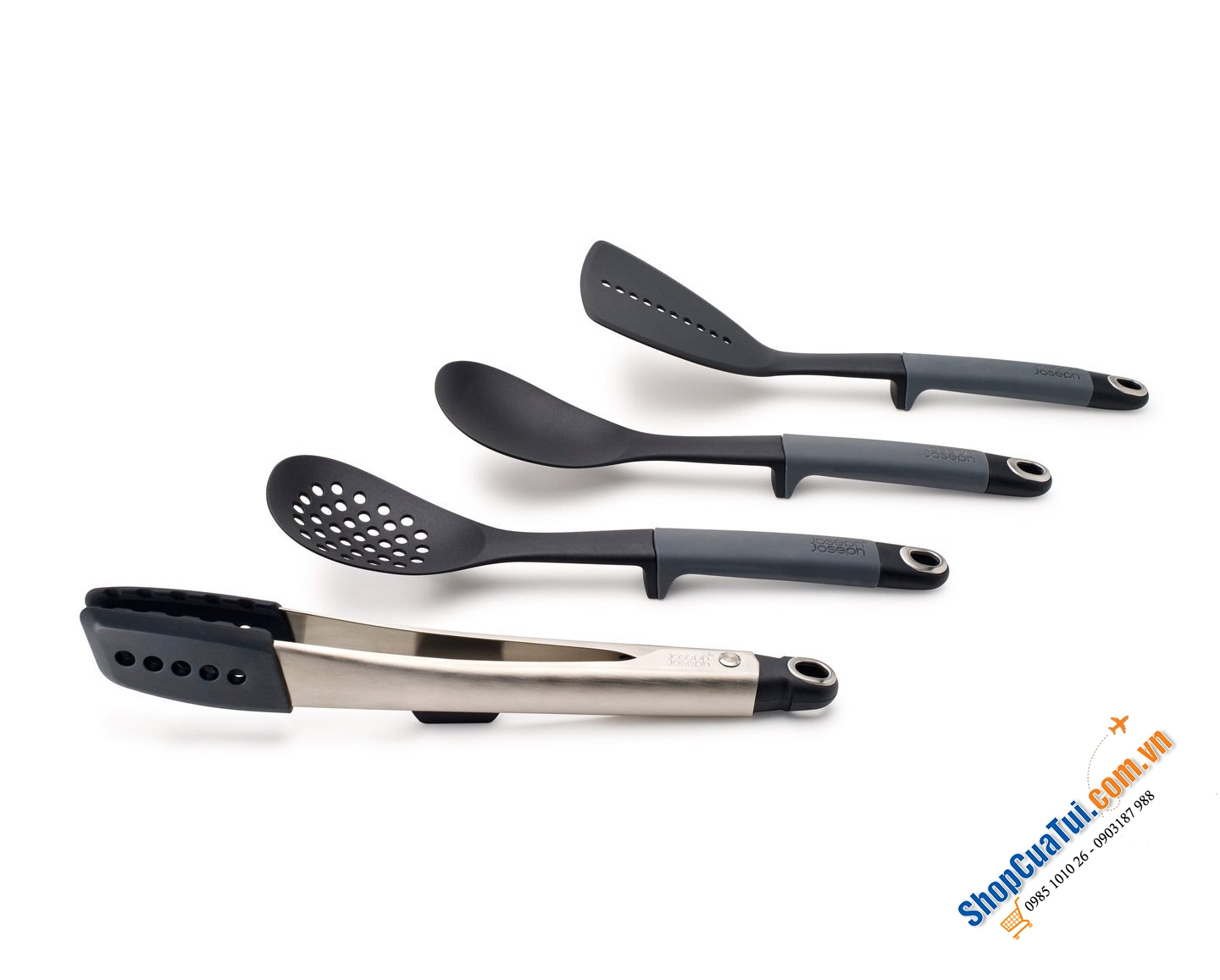 Bộ dụng cụ nấu ăn Joseph Joseph Elevate 4 Kitchen Tool Set.