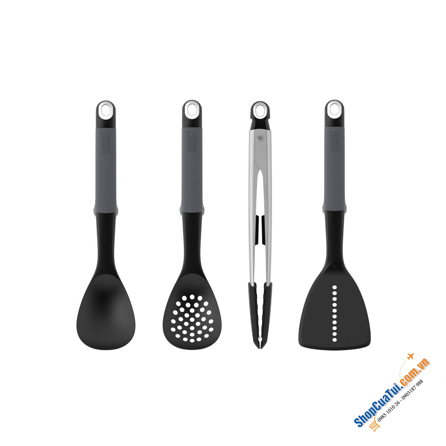 Bộ dụng cụ nấu ăn Joseph Joseph Elevate 4 Kitchen Tool Set.