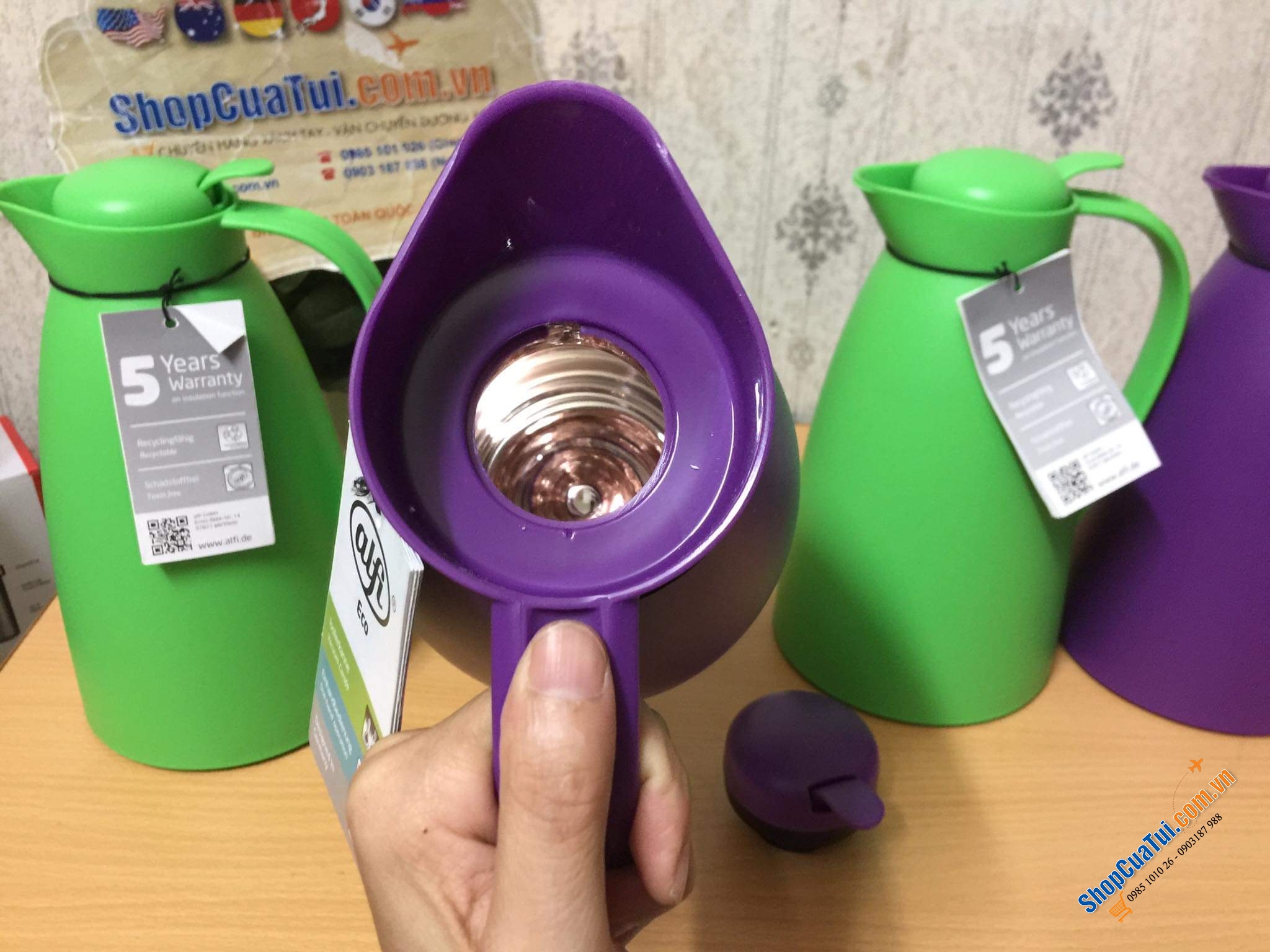 BÌNH GIỮ NHIỆT ALFI ECO - DUNG TÍCH 1 LIT.