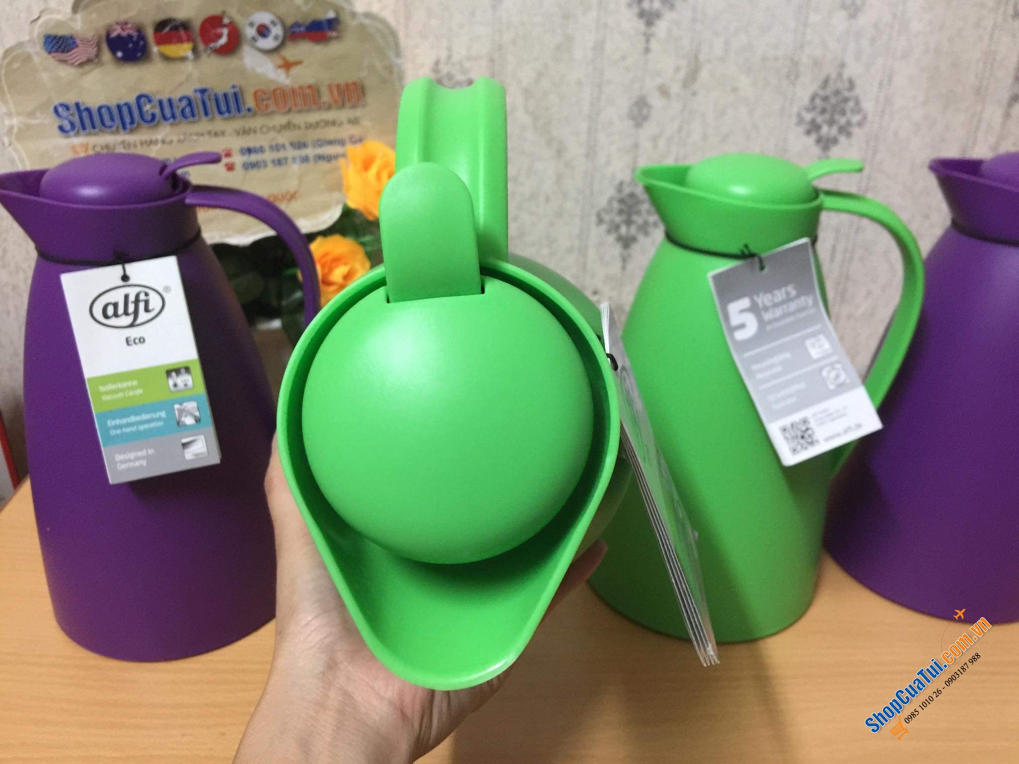 BÌNH GIỮ NHIỆT ALFI ECO - DUNG TÍCH 1 LIT.
