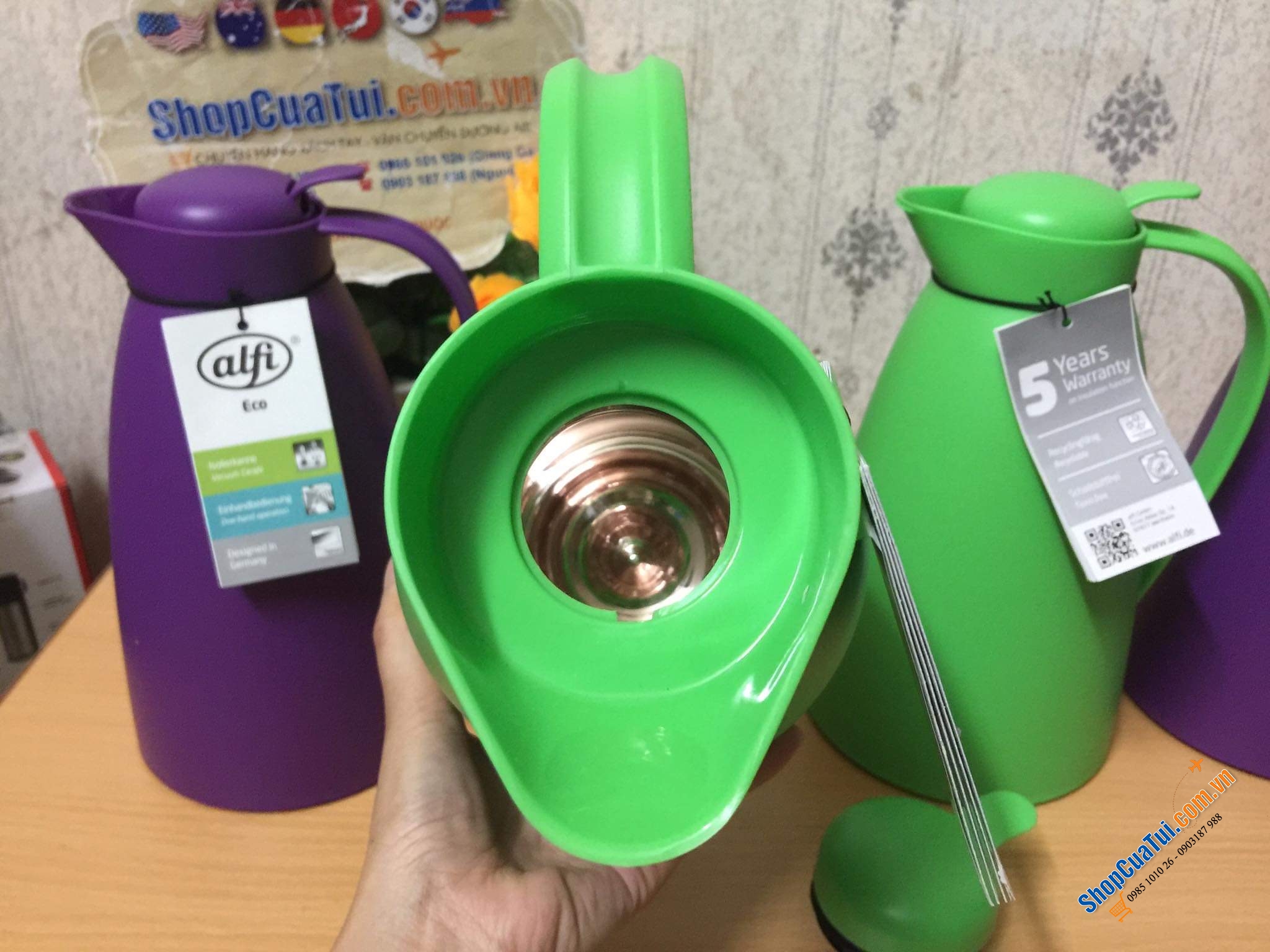 BÌNH GIỮ NHIỆT ALFI ECO - DUNG TÍCH 1 LIT.