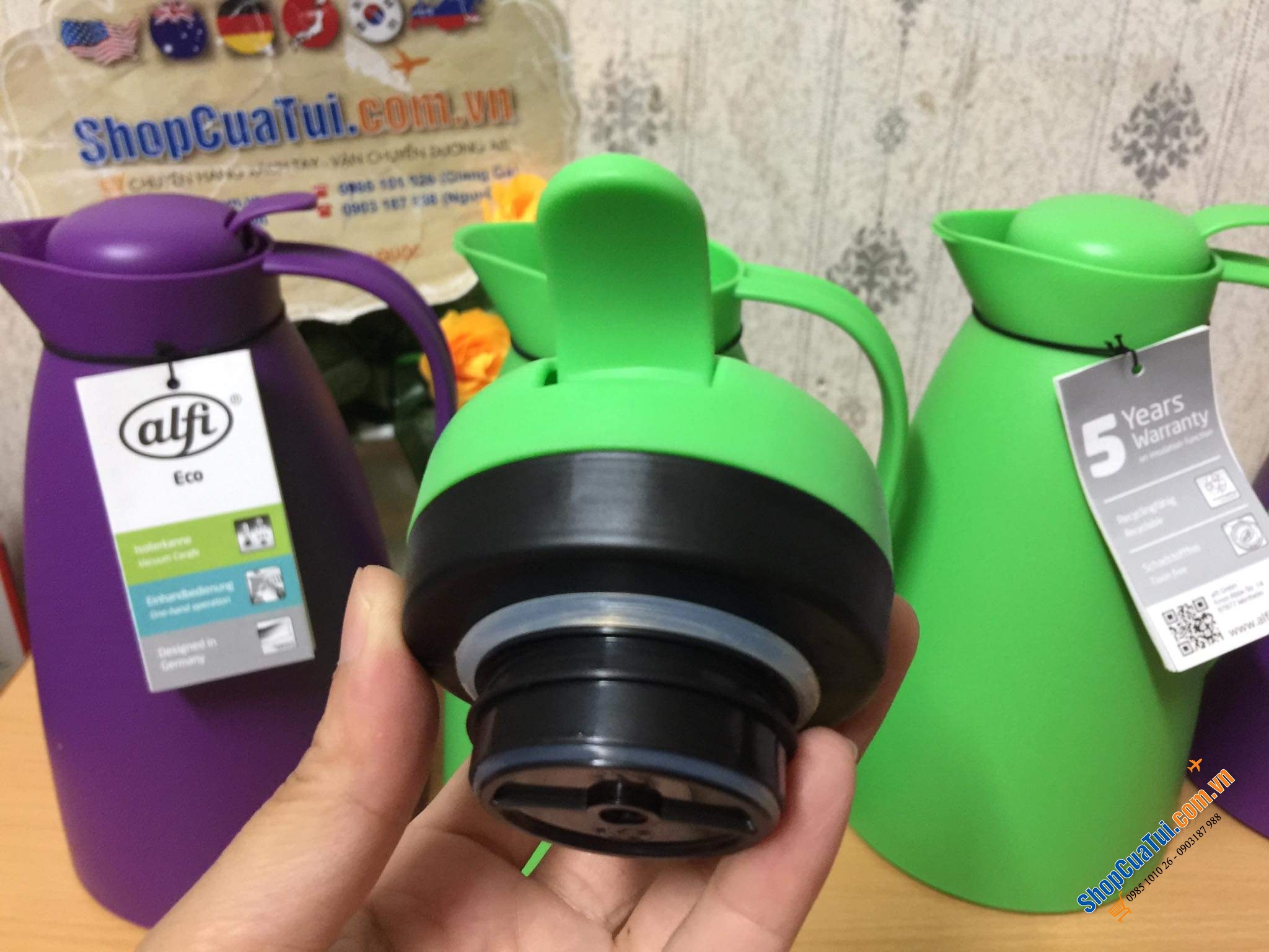 BÌNH GIỮ NHIỆT ALFI ECO - DUNG TÍCH 1 LIT.