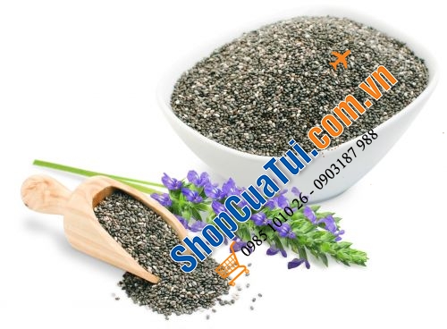 HỘP HẠT CHIA HỮU CƠ TUYỆT ĐỐI  ABSOLUTE ORGANIC CHIA SEED 1.5kg - HẠT CHIA TÍM