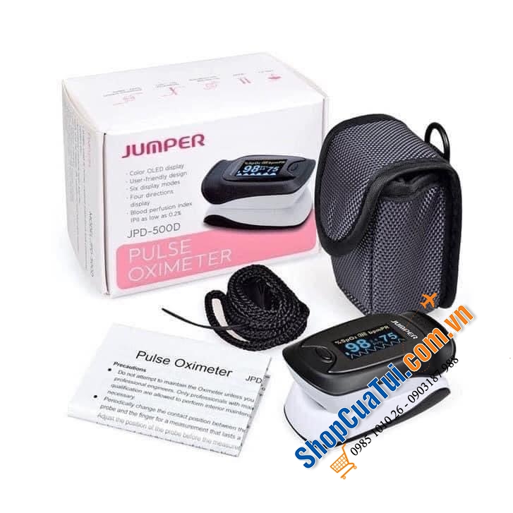Máy đo nồng độ oxy trong máu Jumper SPO2 JPD-500D