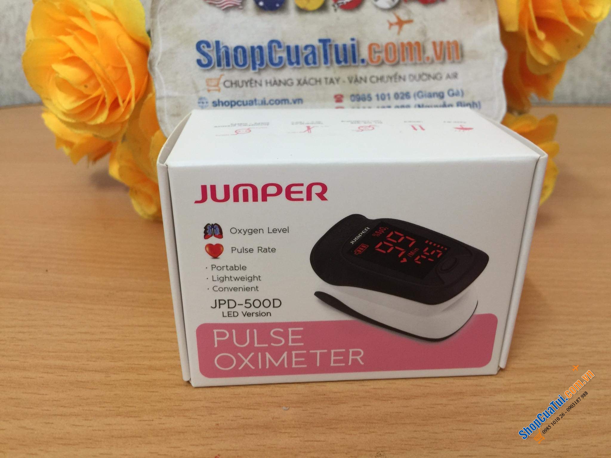 Máy đo nồng độ oxy trong máu Jumper SPO2 JPD-500D