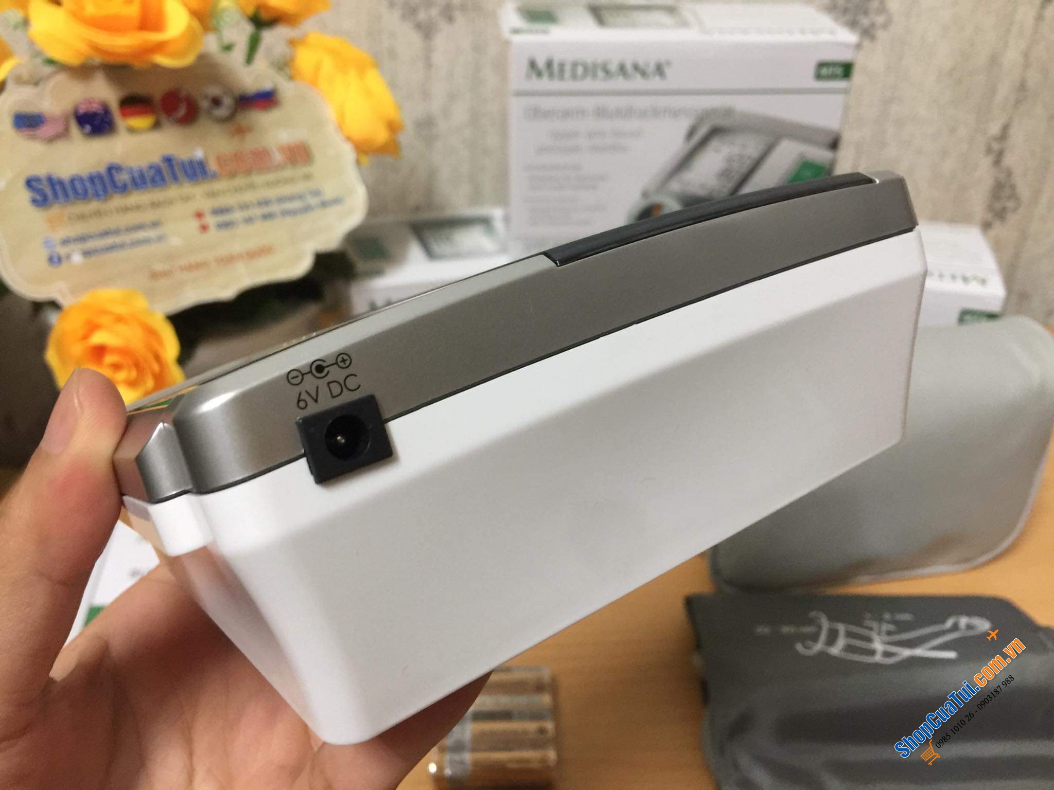 MÁY ĐO HUYẾT ÁP tự động MEDISANA 51152 MTS - sản phẩm thiết yếu cho người già, người cao huyết áp