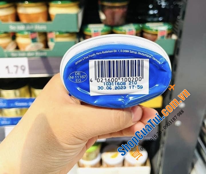 Pate gan ngỗng- Đức hộp 80g