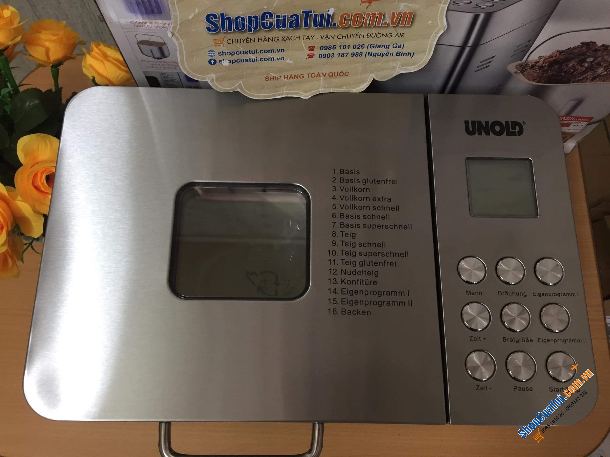 Máy làm bánh mì Unold 68456