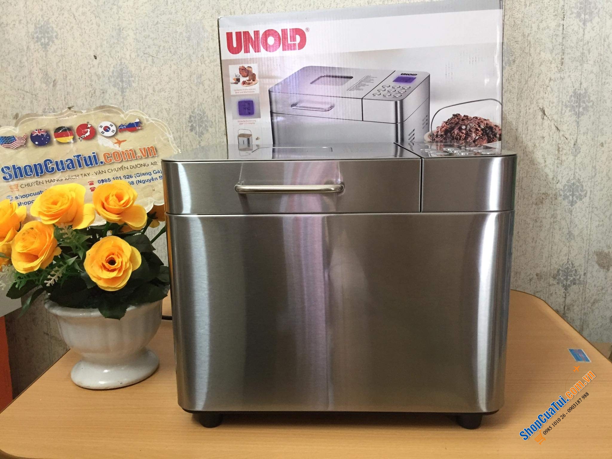 Máy làm bánh mì Unold 68456