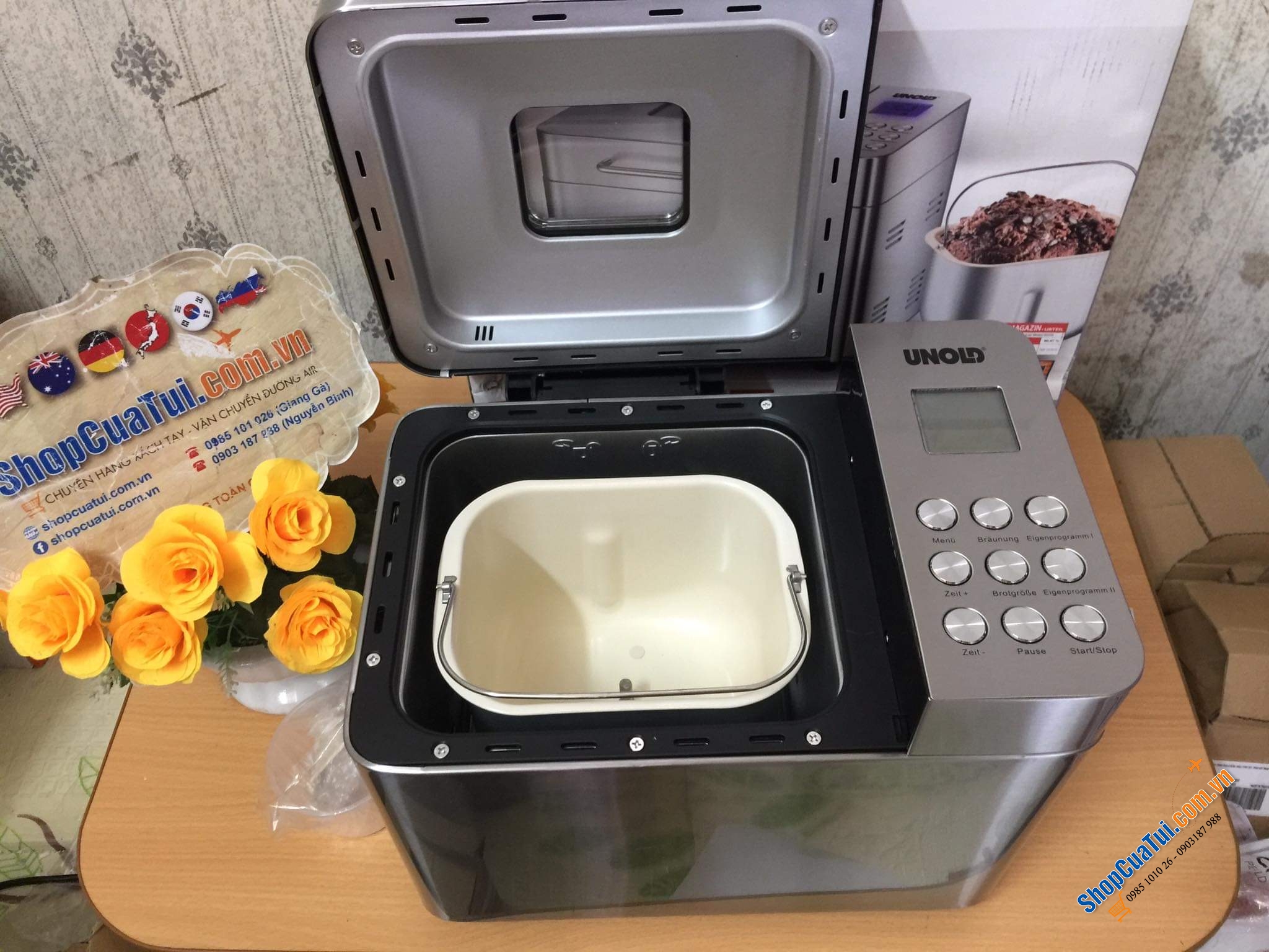 Máy làm bánh mì Unold 68456