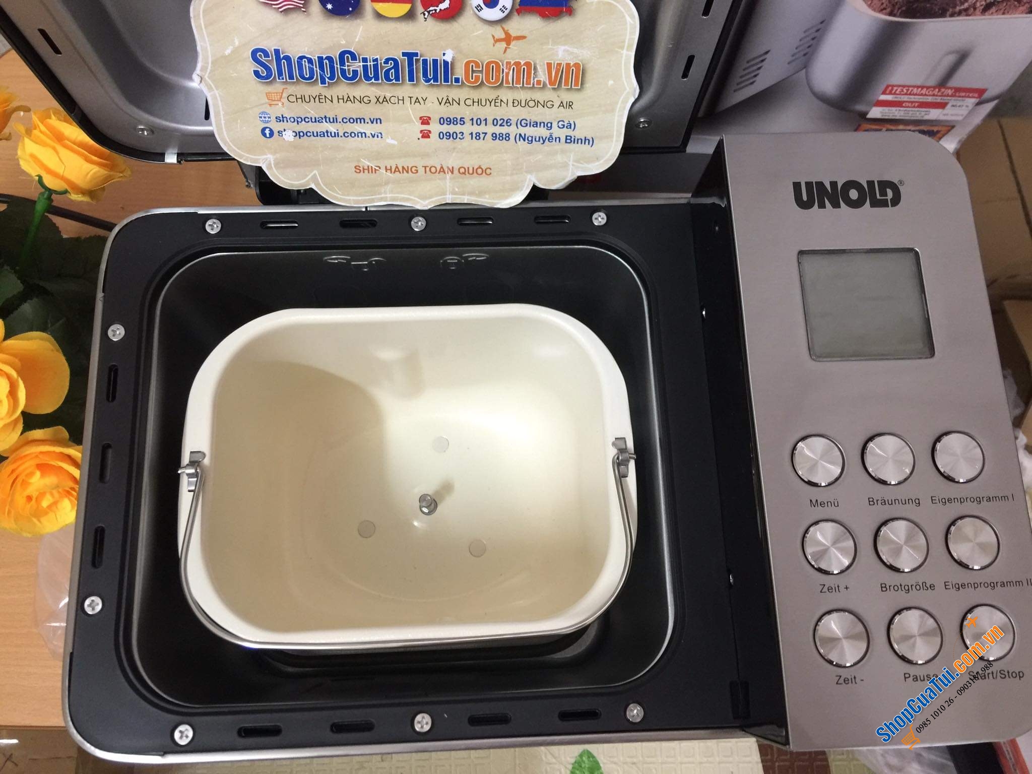 Máy làm bánh mì Unold 68456