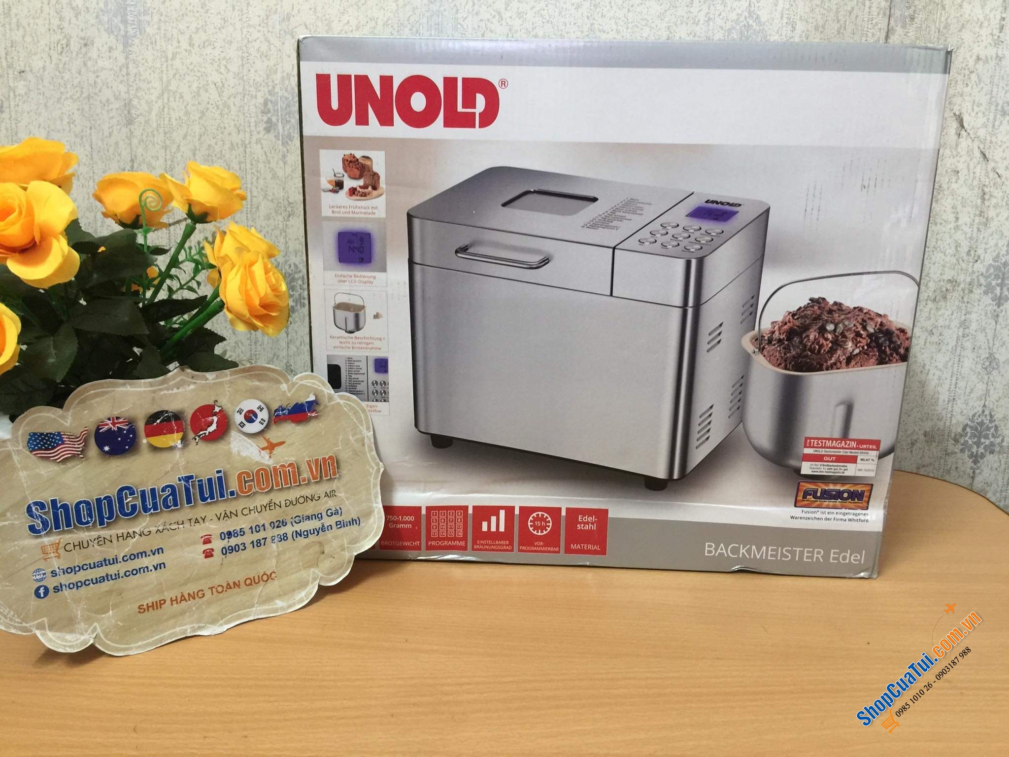 Máy làm bánh mì Unold 68456