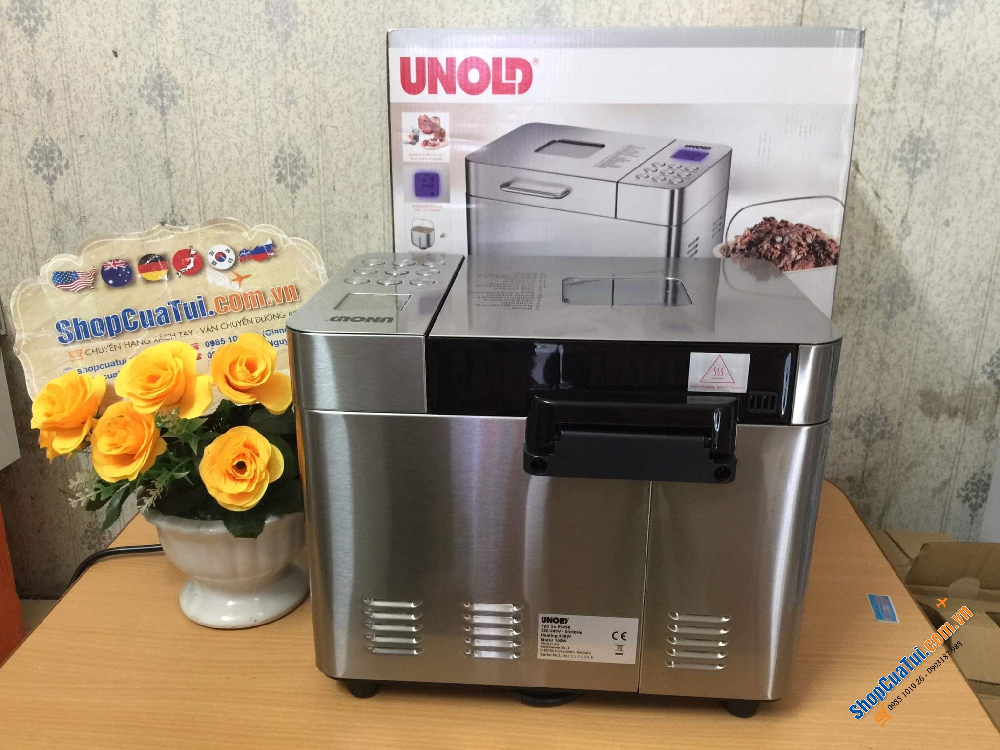 Máy làm bánh mì Unold 68456