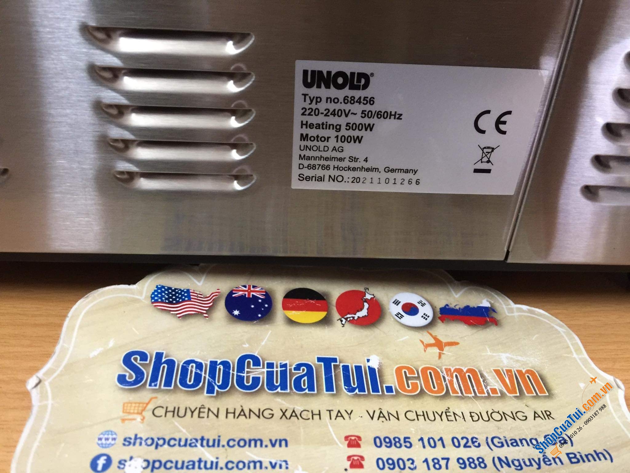 Máy làm bánh mì Unold 68456