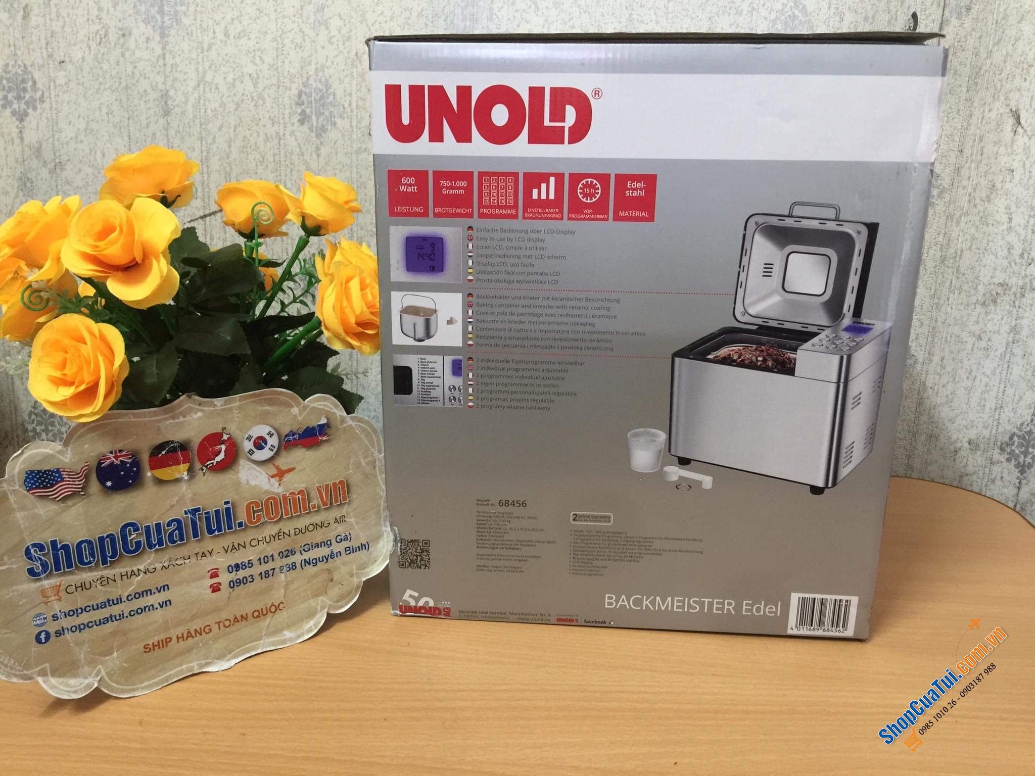 Máy làm bánh mì Unold 68456