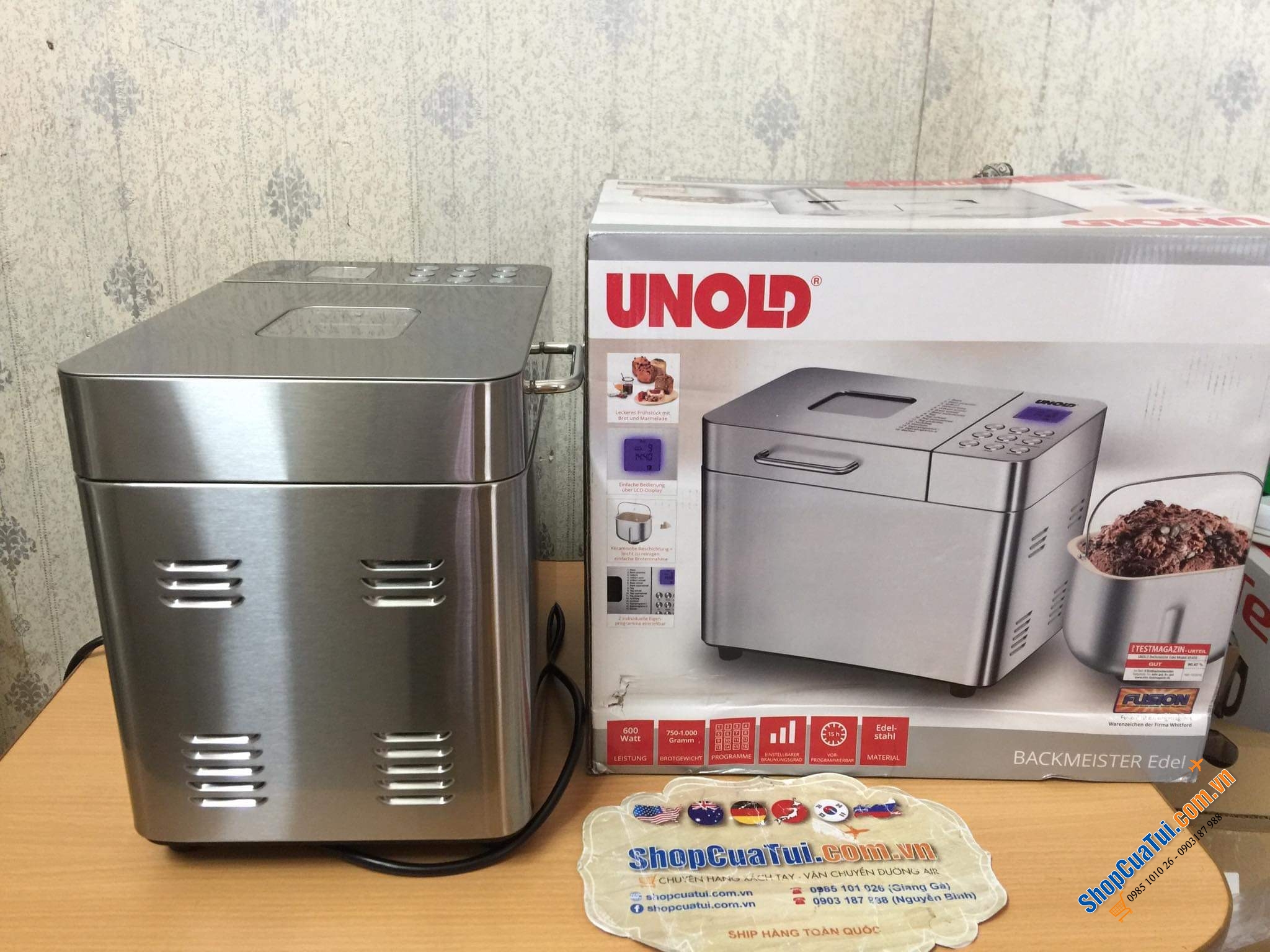 Máy làm bánh mì Unold 68456