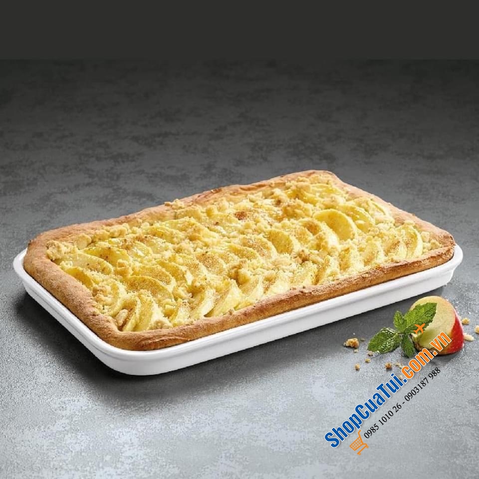 KHAY SỨ CAO CẤP VILLEROY BOCH CLEVER CÔKING 32x22 cm - MADE IN GERMNAY