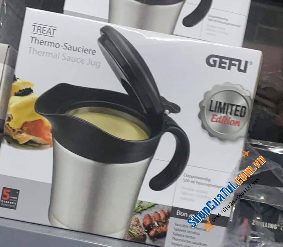 HŨ ĐỰNG SỐT GIỮ NHIỆT GEFU 0,5LIT