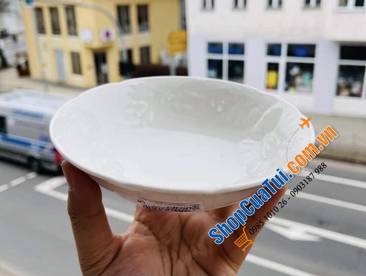 Set 6 bát sứ Villeroy Boch màu trắng 15 cm