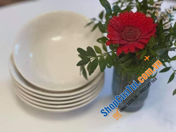 Set 6 bát sứ Villeroy Boch màu trắng 15 cm