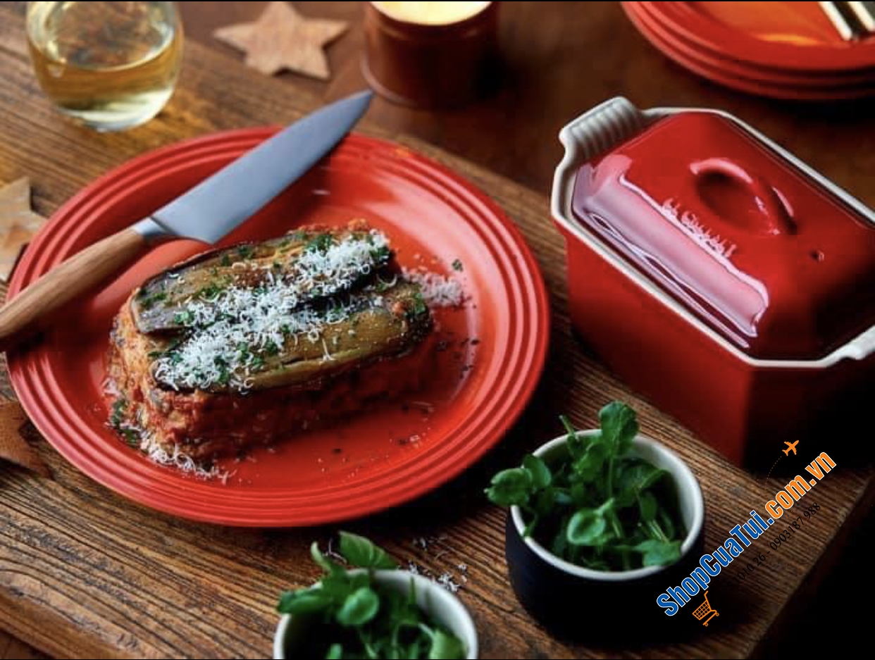 KHUÔN SỨ LÀM PATE - TRỨNG ĐÚC LE CREUSET 0,8L.