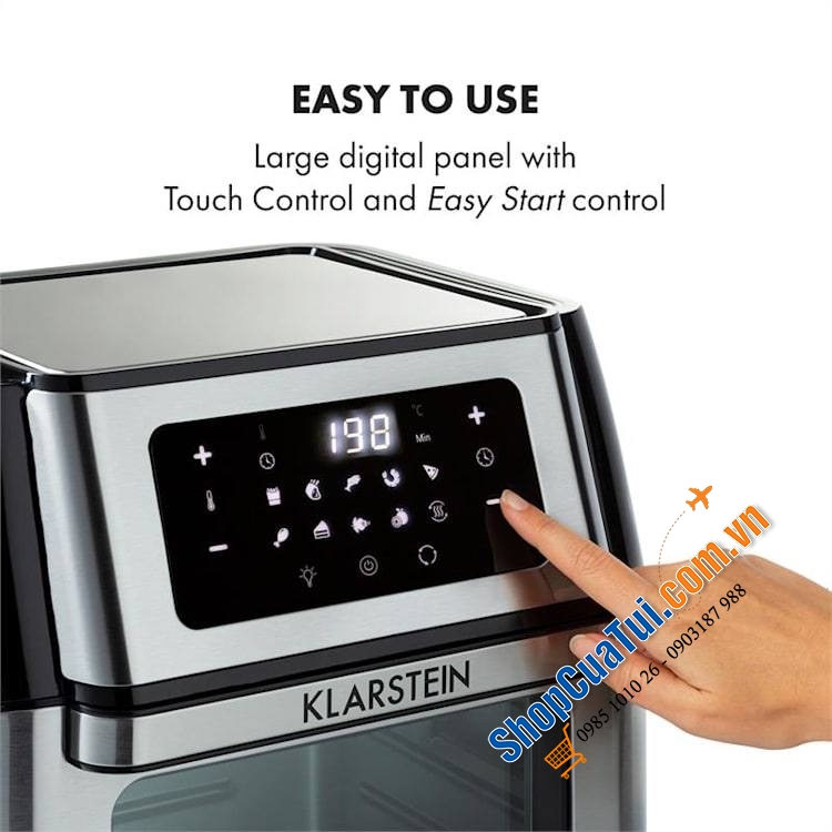 Nồi chiền Klastein 10 lít