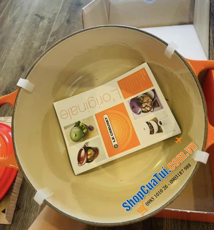 Nồi gang Le Creuset Bräter rund Evo 20cm Orange màu cam