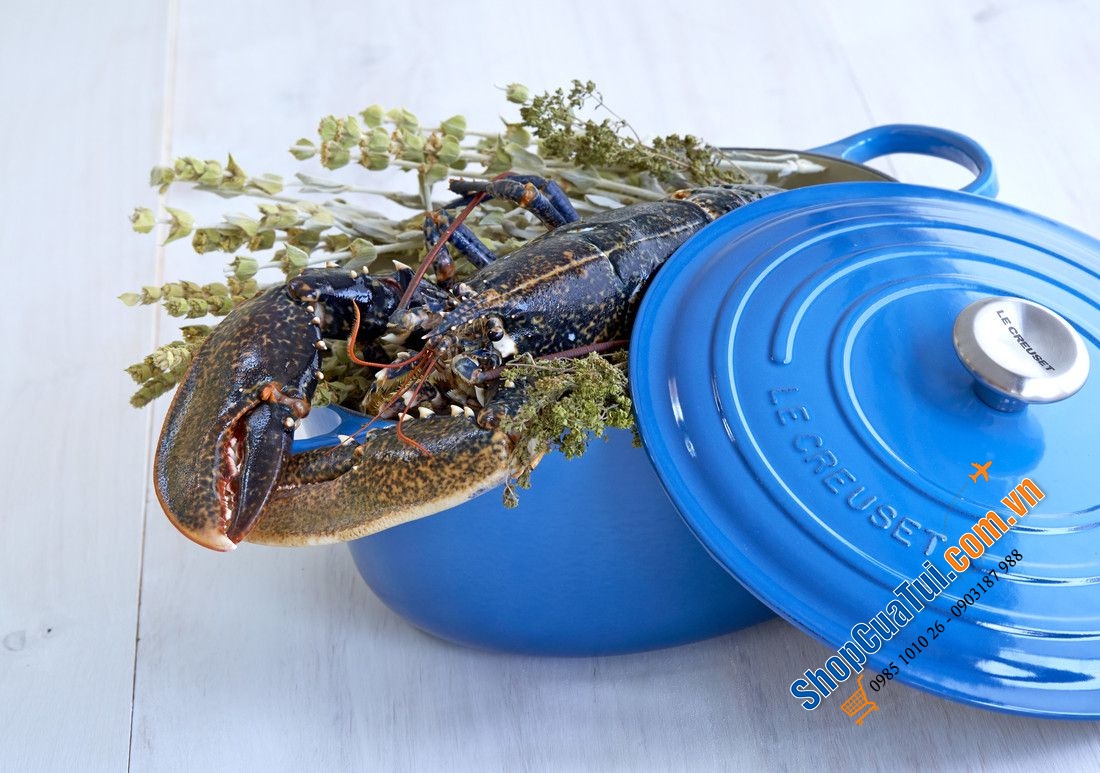 NỒI LE CREUSET MÀU XANH SIZE 18cm