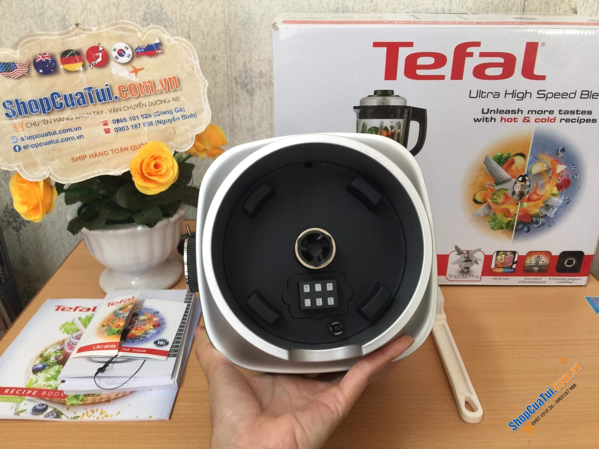 MÁY LÀM SỮA HẠT TEFAL BL962B siêu vượt trội