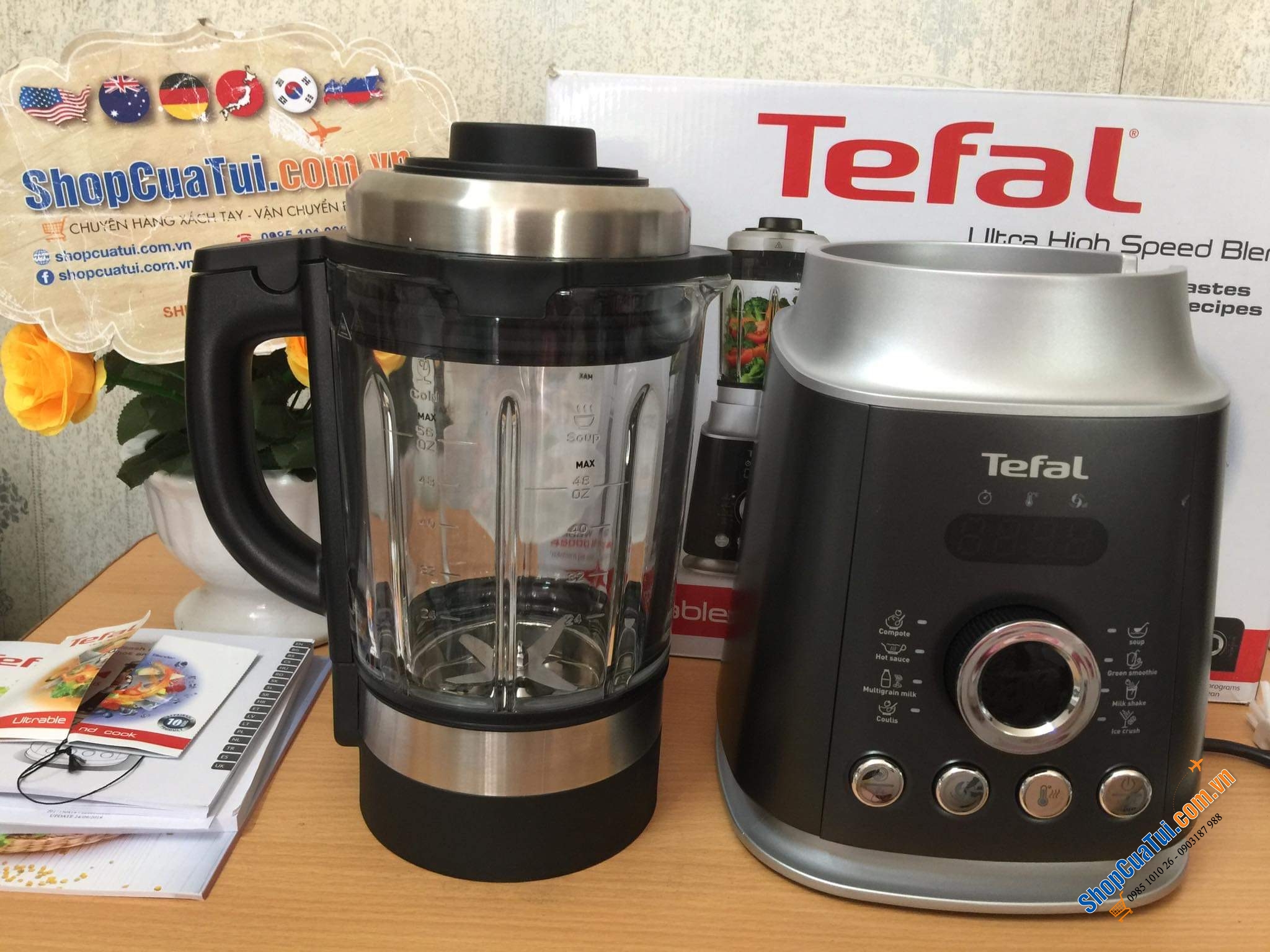 MÁY LÀM SỮA HẠT TEFAL BL962B siêu vượt trội