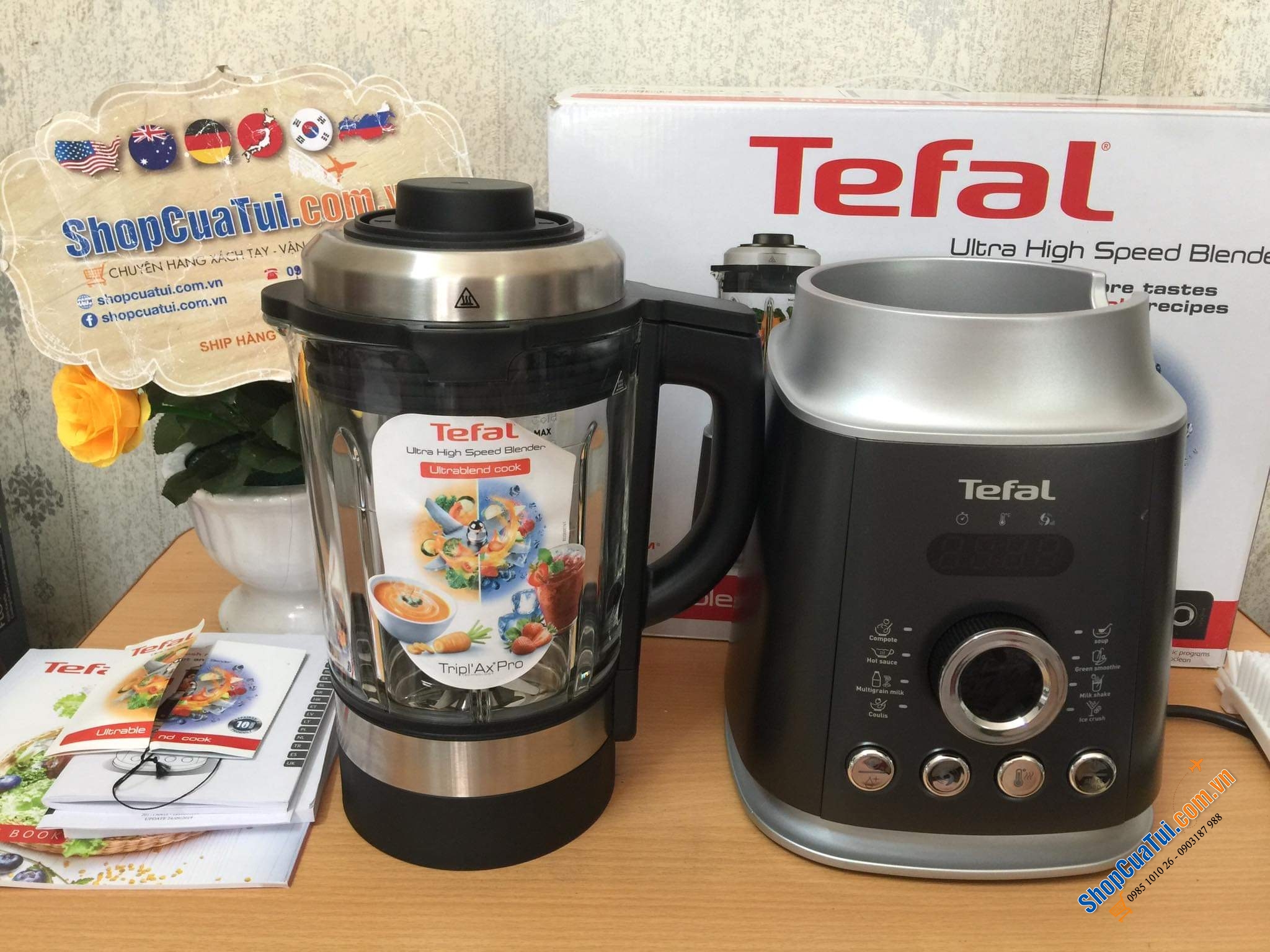 MÁY LÀM SỮA HẠT TEFAL BL962B siêu vượt trội